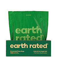 Earth Rated Poop Bags - Unscented, 300-Count